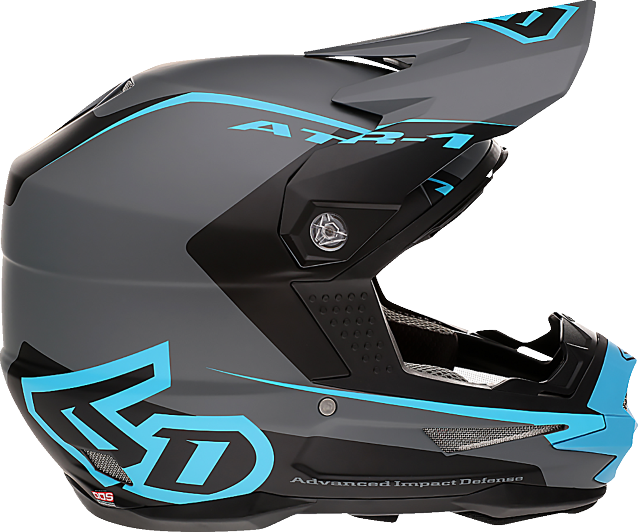 ATR-1 Helmet - Stealth - Cyan - Large