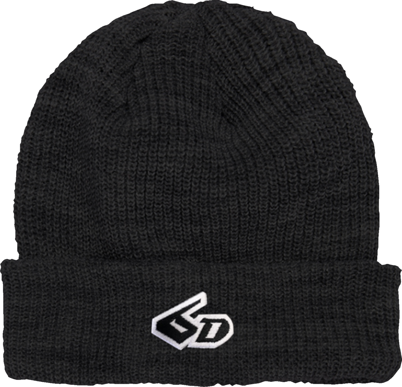 6D Logo Beanie - Black