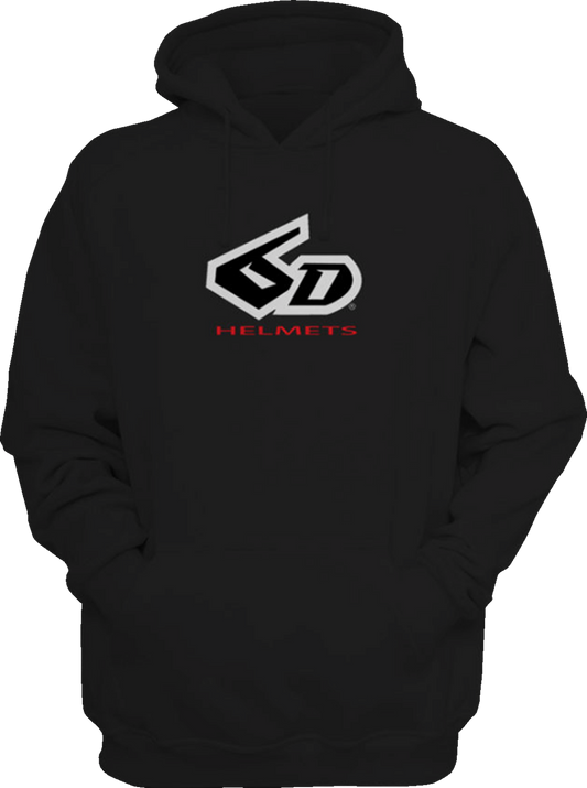 6D Helmets Hoodie - Black - 2XL